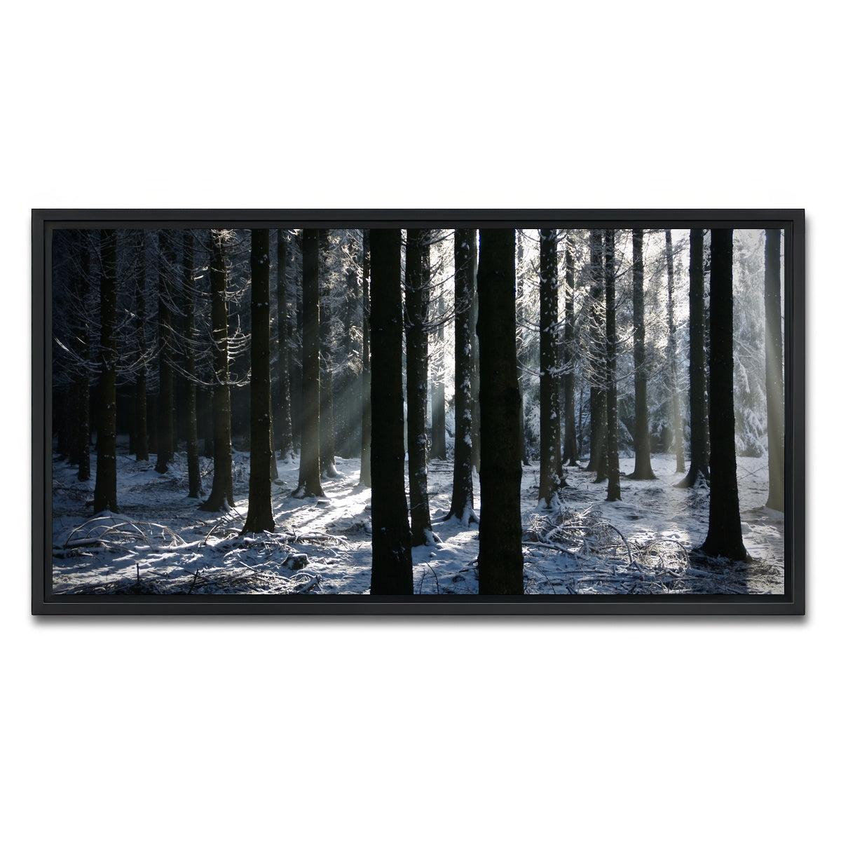 AUTO-MOCKUP WHITE | Bois Jacques Battle of the Bulge | 1 Piece | Black Framed Canvas | group=2x1