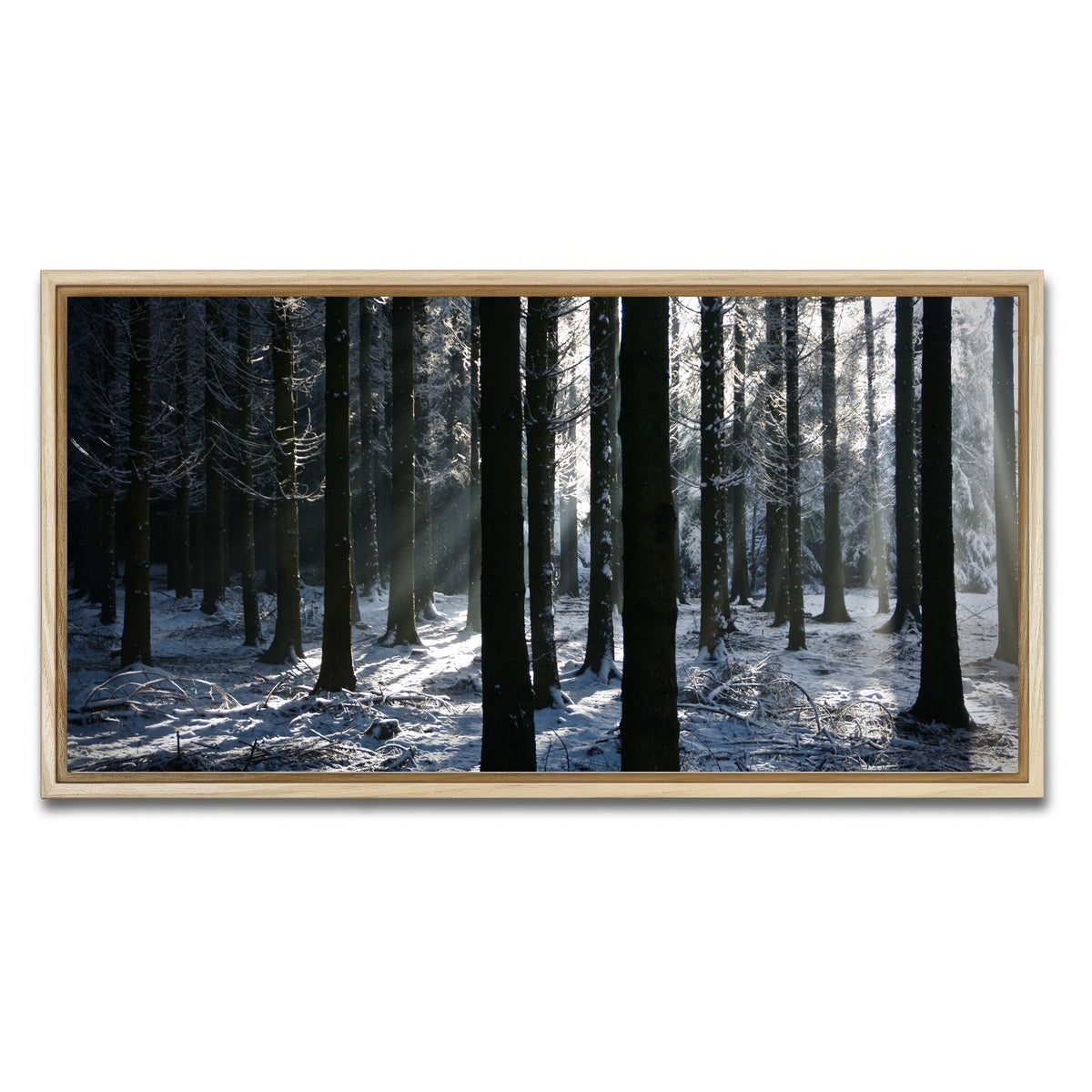 AUTO-MOCKUP WHITE | Bois Jacques Battle of the Bulge | 1 Piece | Natural Framed Canvas | group=2x1