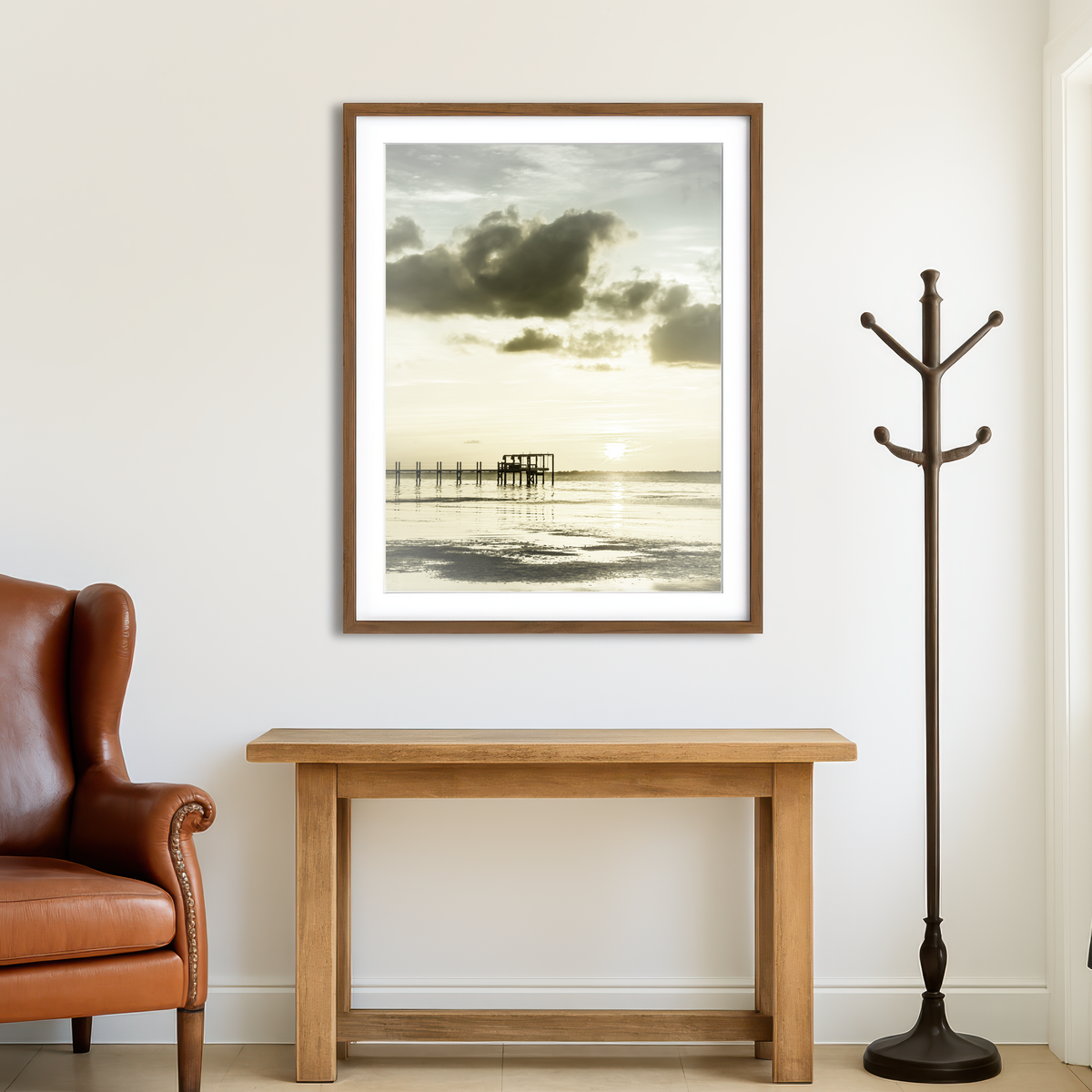 AUTO-MOCKUP ROOM | Bokeelia Sunset Wall Art