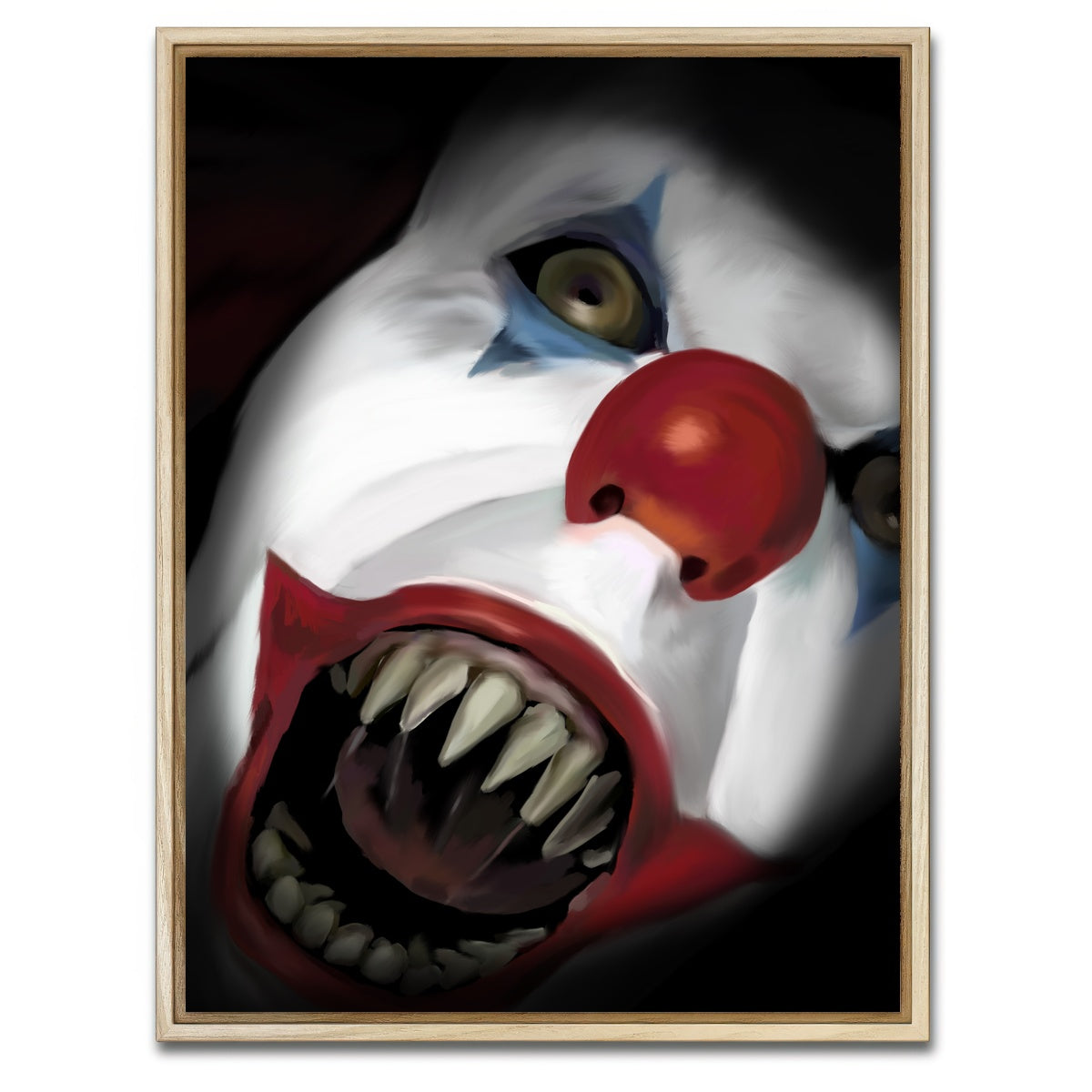 AUTO-MOCKUP WHITE | Boo | 1 Piece | Natural Framed Canvas | group=3x4