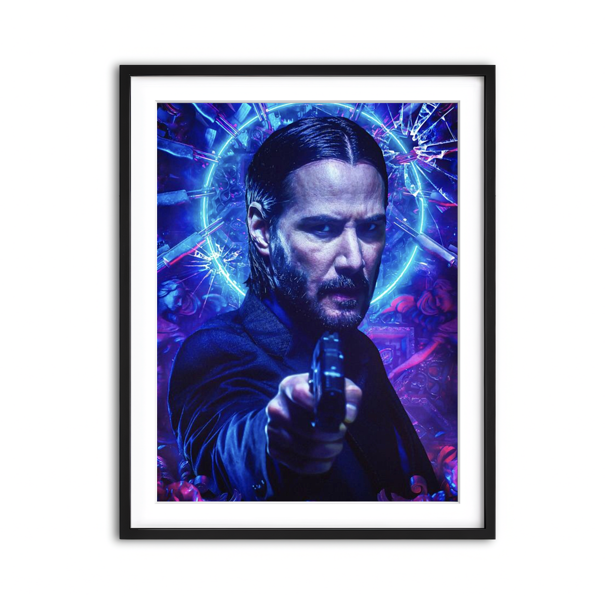 Framed Print 3x4 Black