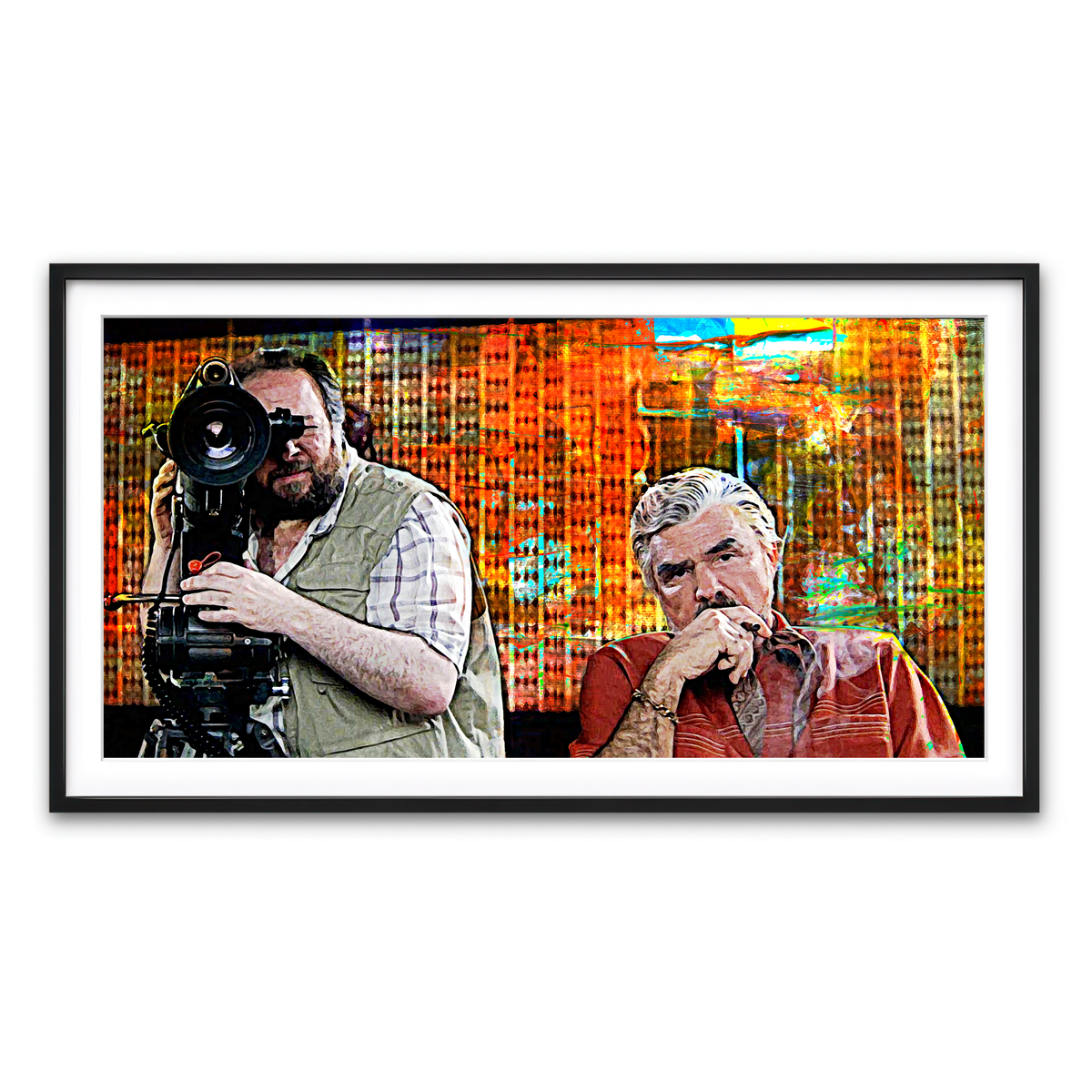 Framed Print 2x1 Black