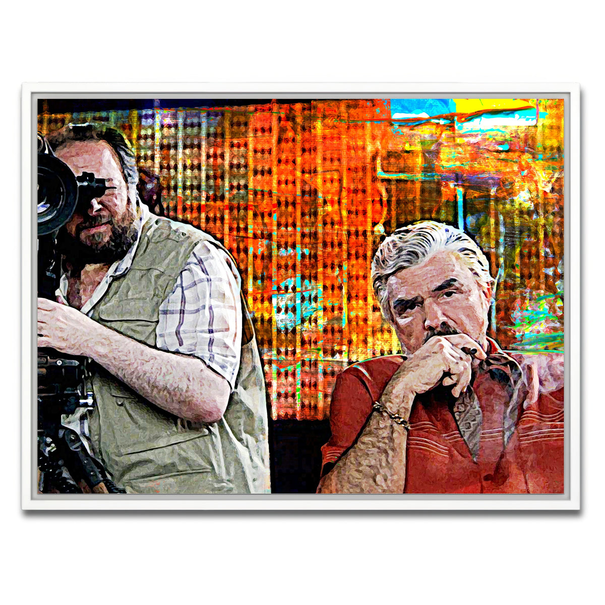 AUTO-MOCKUP WHITE | Boogie Nights | 1 Piece | White Framed Canvas | group=4x3