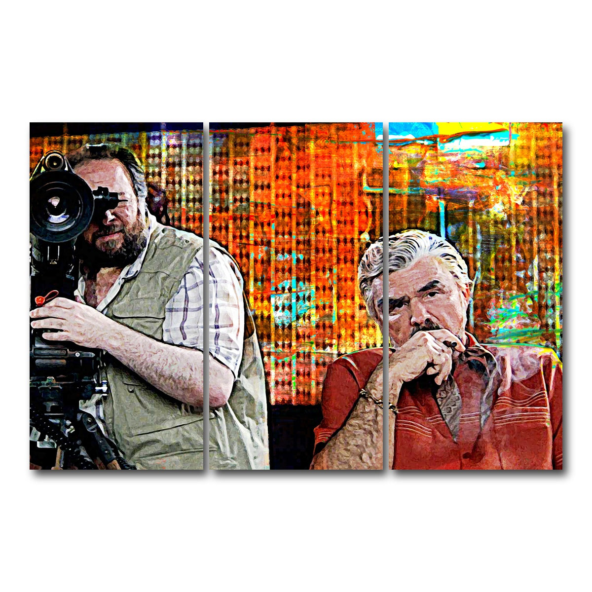 AUTO-MOCKUP WHITE | Boogie Nights | 3 Piece | Gallery Wrap Canvas | group=12x24