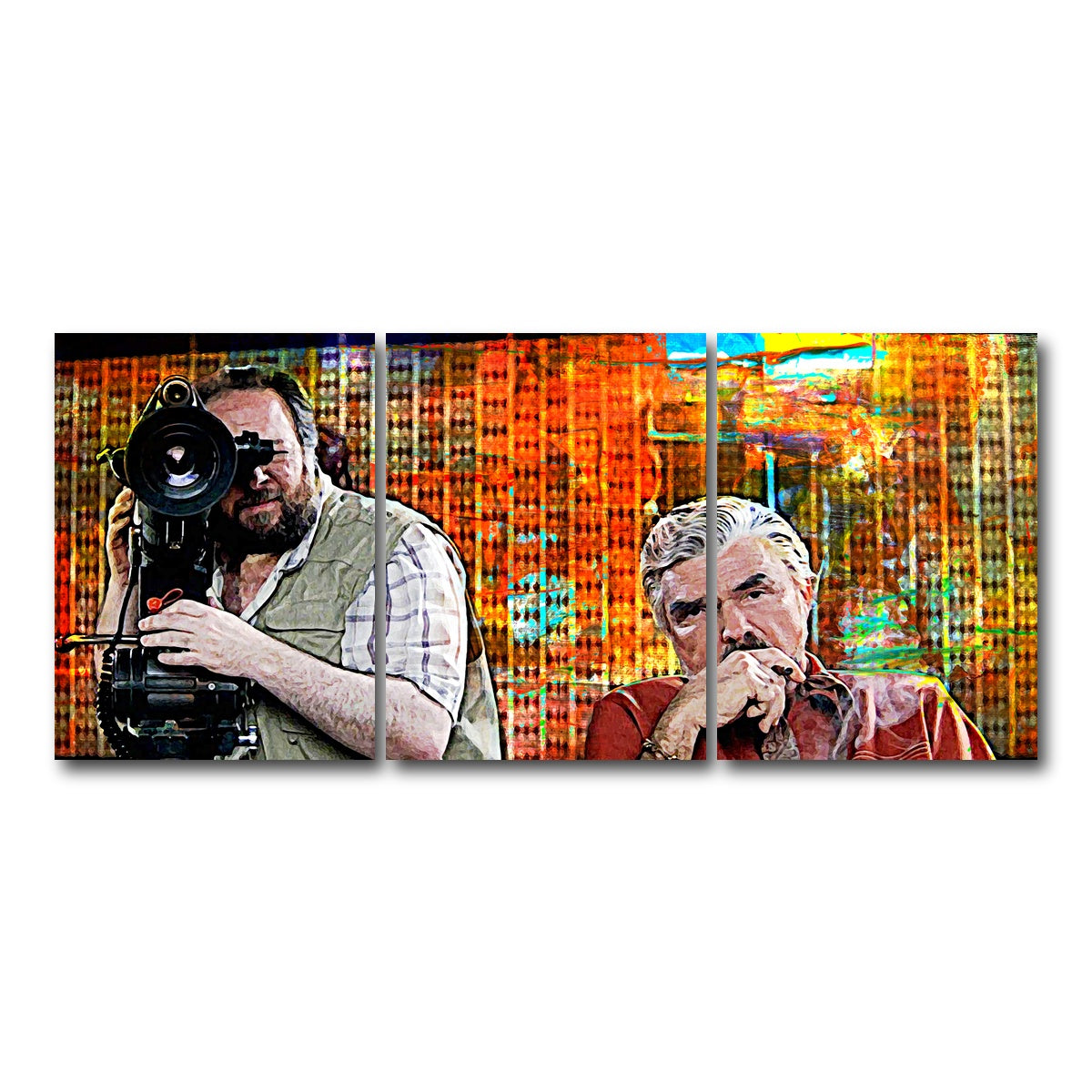 AUTO-MOCKUP WHITE | Boogie Nights | 3 Piece | Gallery Wrap Canvas | group=18x24