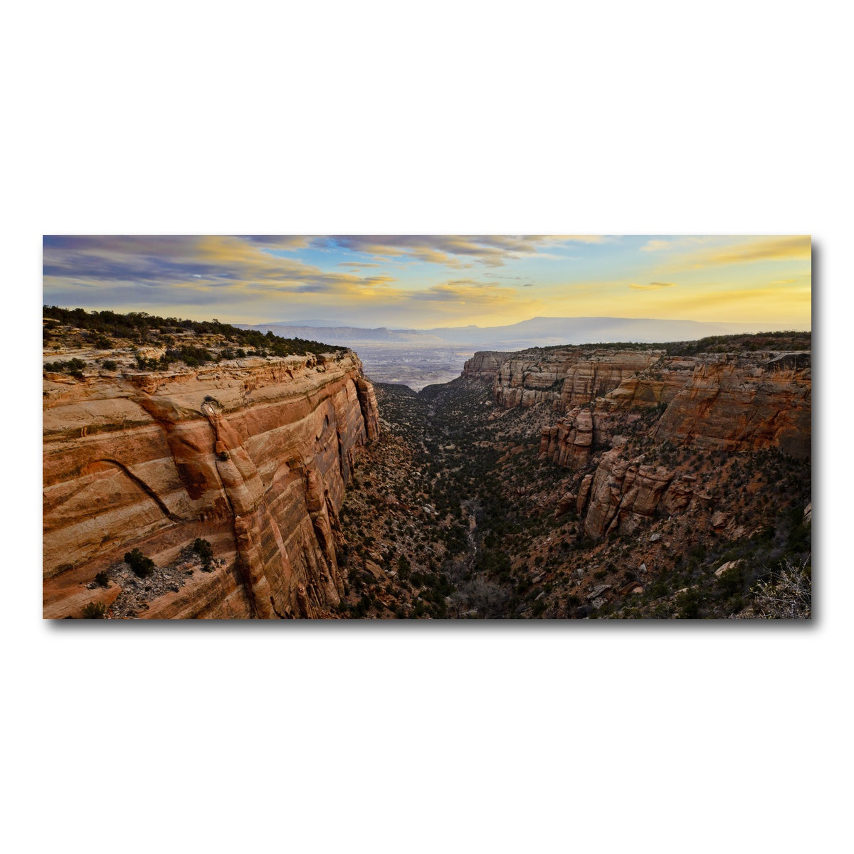 AUTO-MOCKUP WHITE | Book Cliffs | 1 Piece | Gallery Wrap Canvas | group=2x1