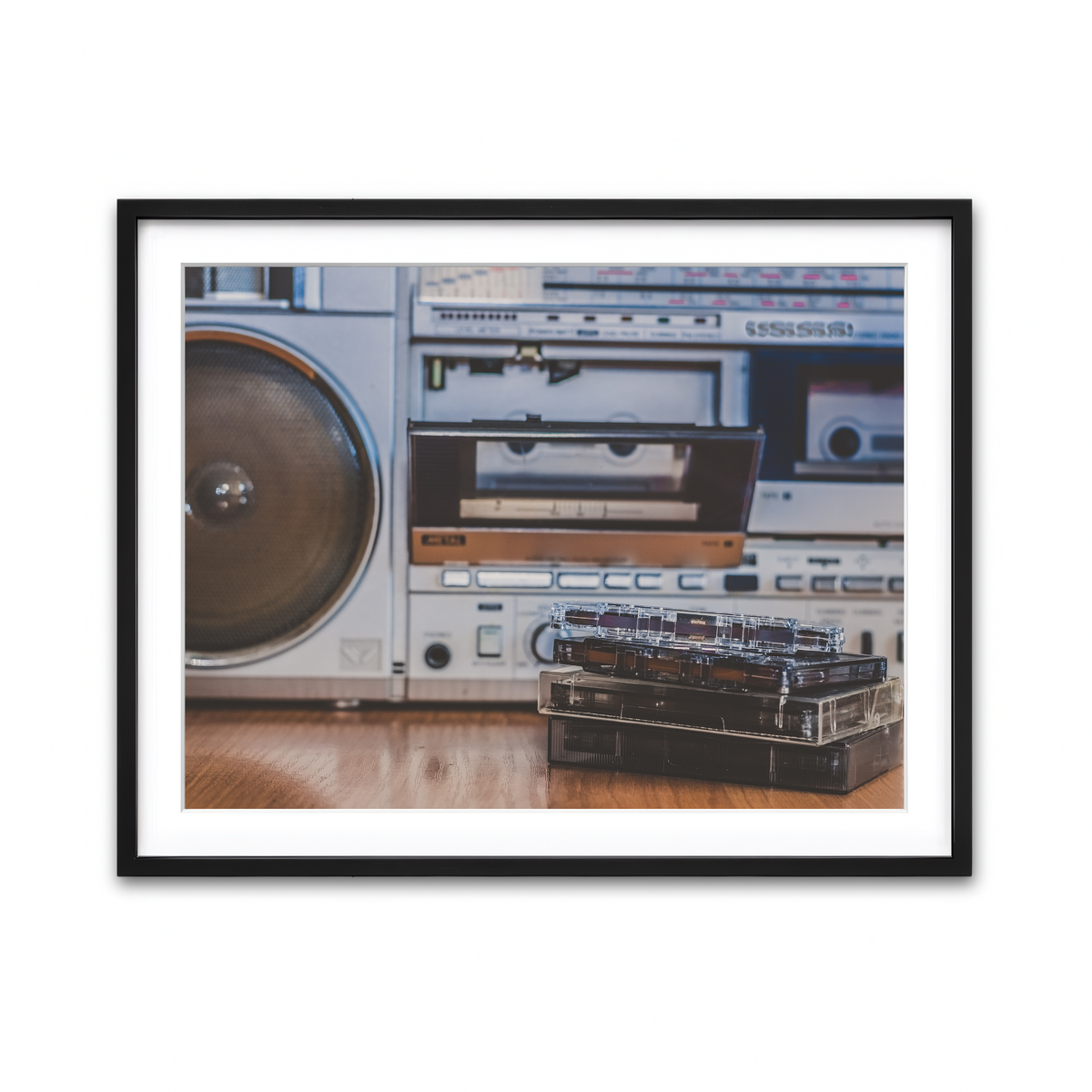 Framed Print 4x3 Black