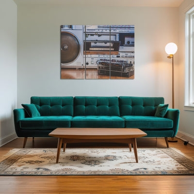 AUTO-MOCKUP ROOM | Boombox and Cassettes