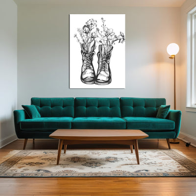 AUTO-MOCKUP ROOM | Boots & Wild Flowers