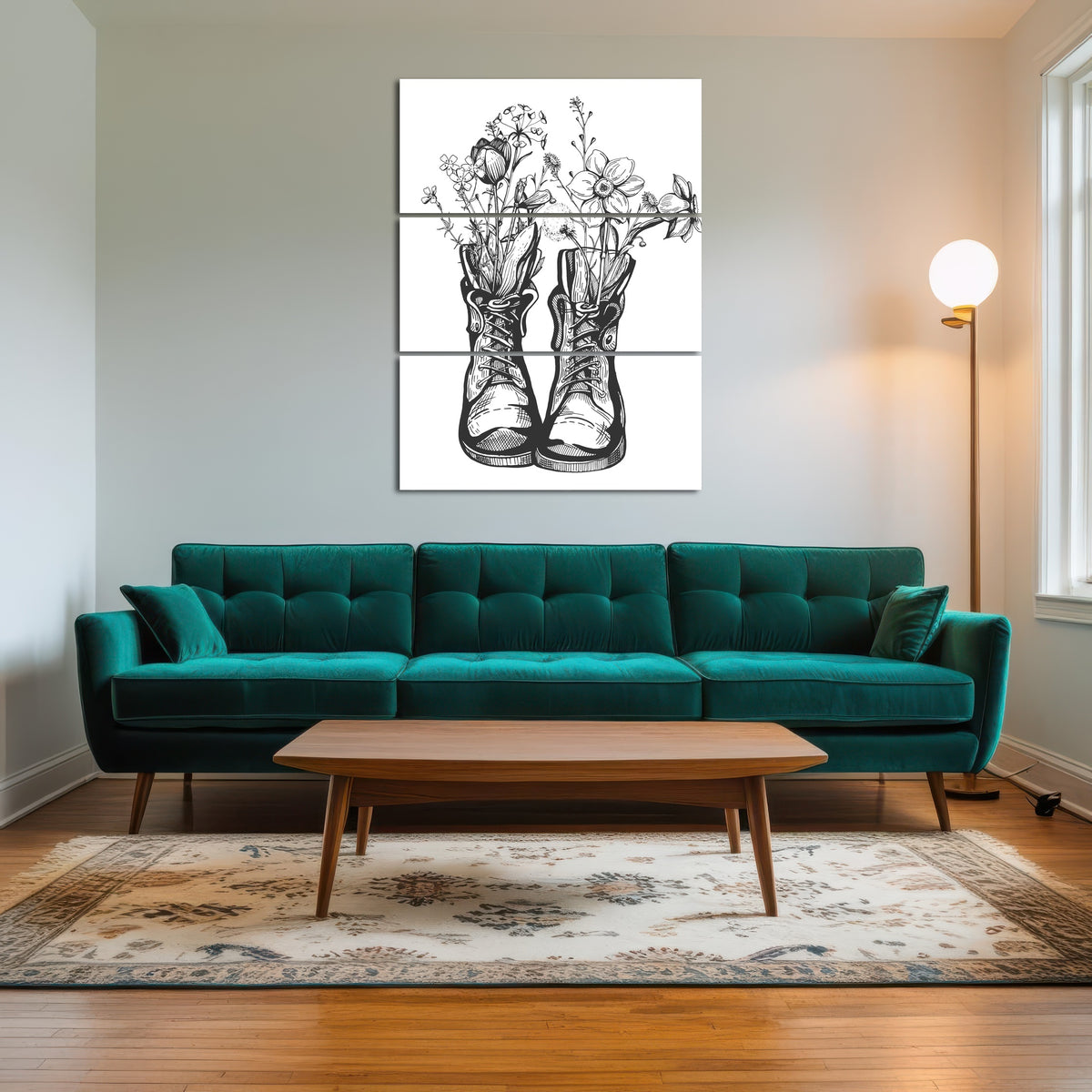 AUTO-MOCKUP ROOM | Boots & Wild Flowers