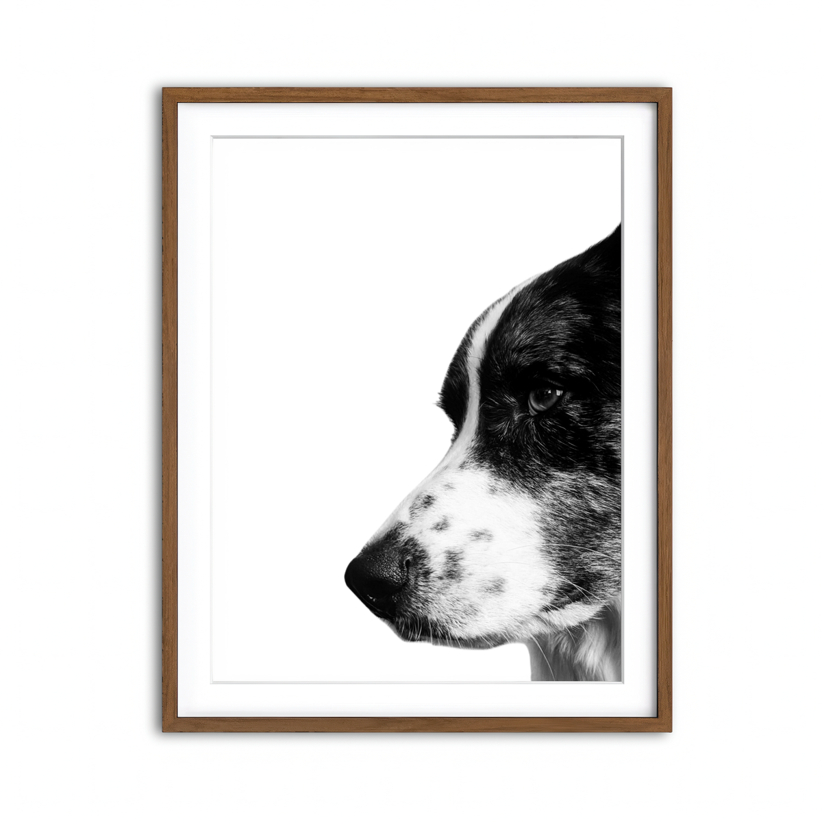 Framed Print 3x4 Walnut