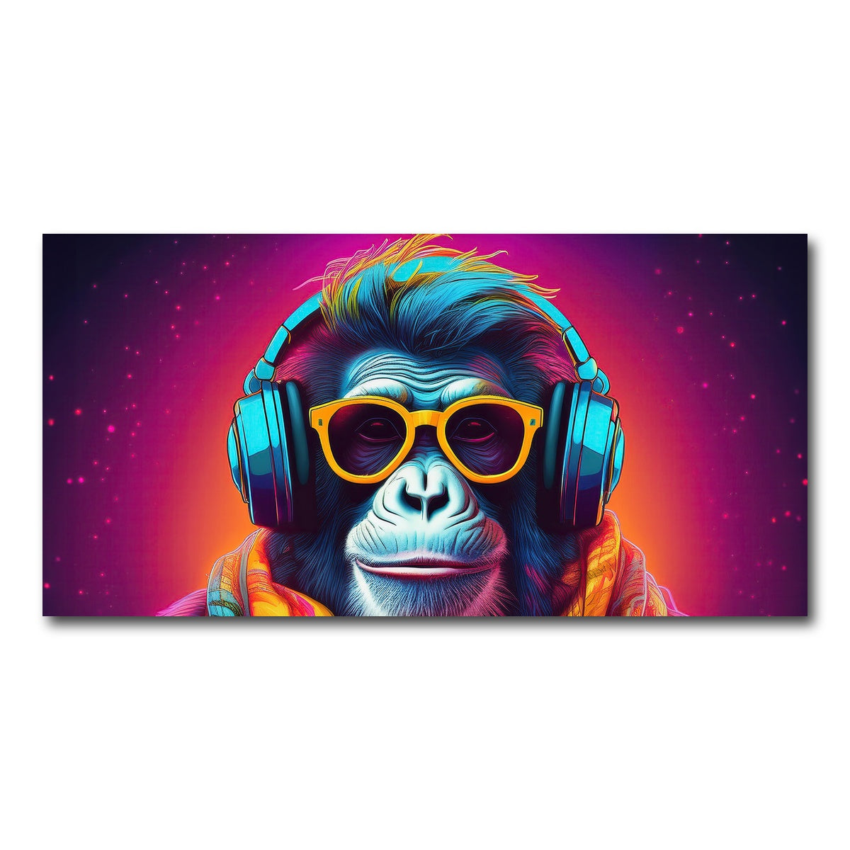 AUTO-MOCKUP WHITE | Boss Chimp | 1 Piece | Gallery Wrap Canvas | group=2x1