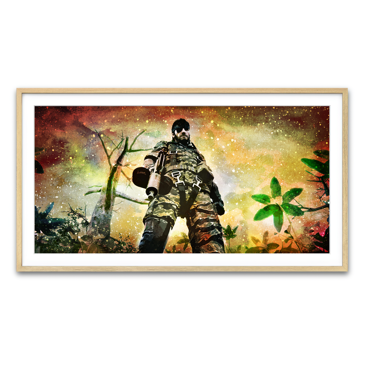 Framed Print 2x1 Natural