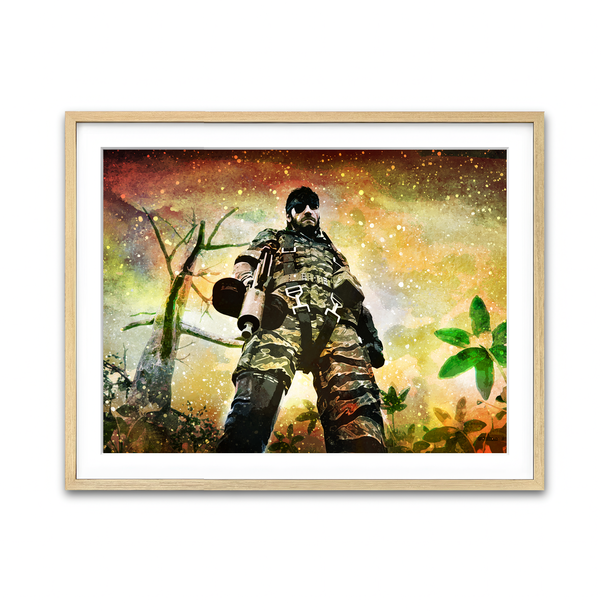 Framed Print 4x3 Natural