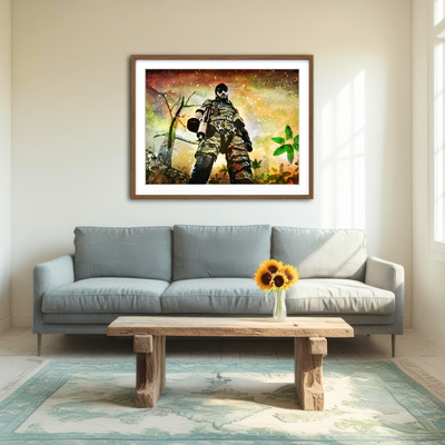 AUTO-MOCKUP ROOM | Boss Snake Wall Art
