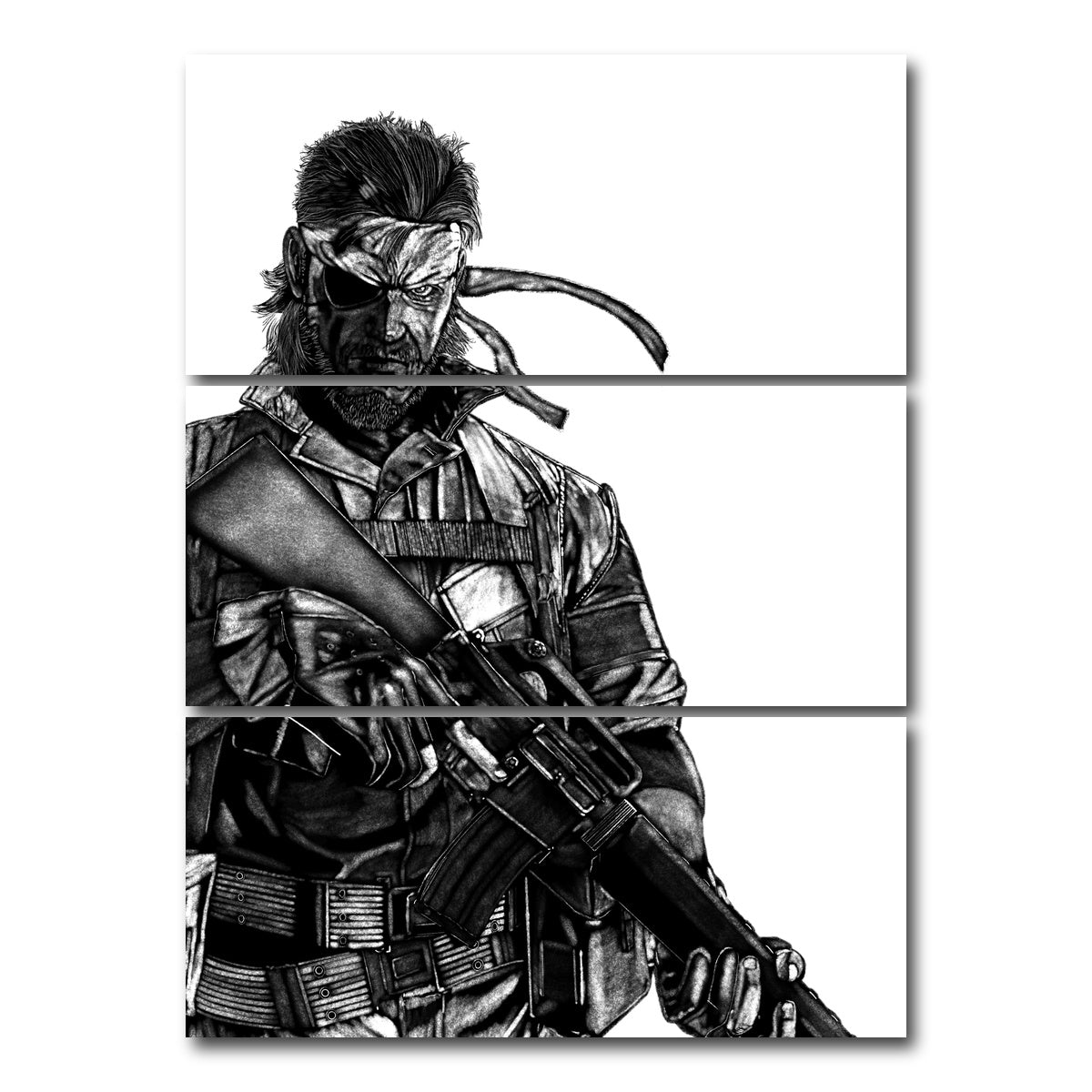 AUTO-MOCKUP WHITE | Boss | 3 Piece | Gallery Wrap Canvas | group=8x18_stacked