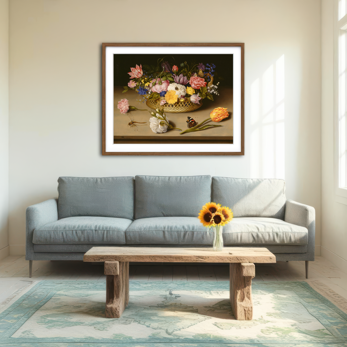 AUTO-MOCKUP ROOM | Bosschaert The Elder Wall Art