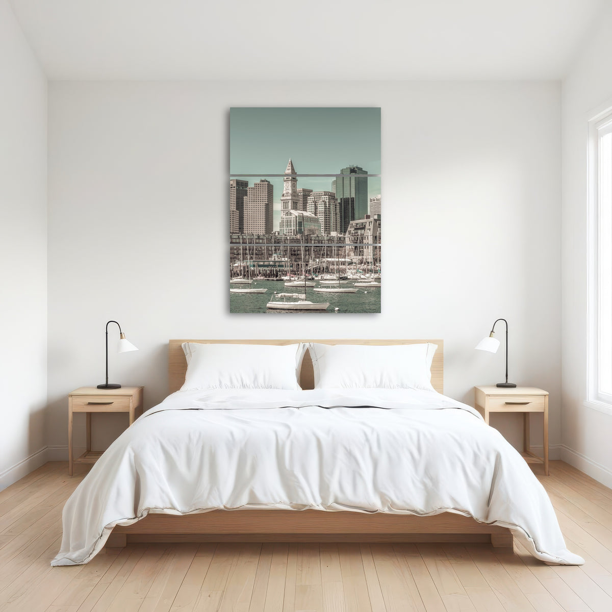 AUTO-MOCKUP ROOM | Boston Cityscape North End