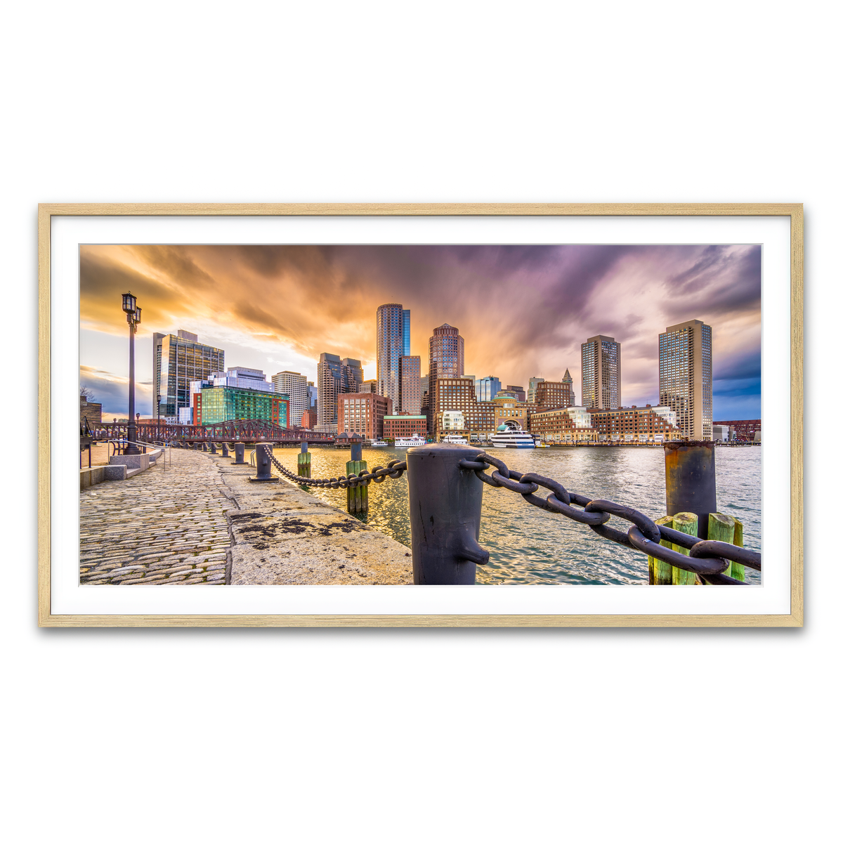 Framed Print 2x1 Natural
