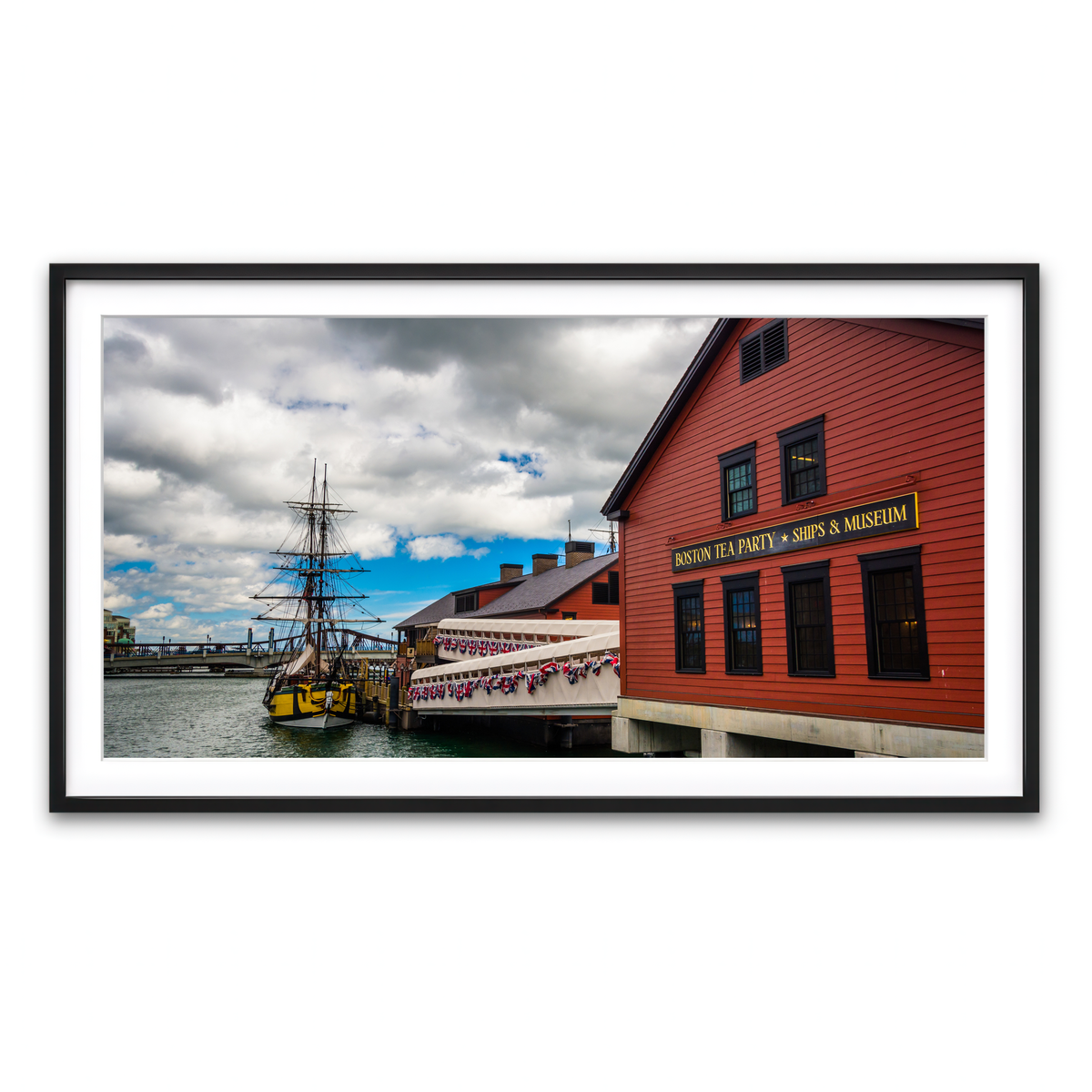 Framed Print 2x1 Black