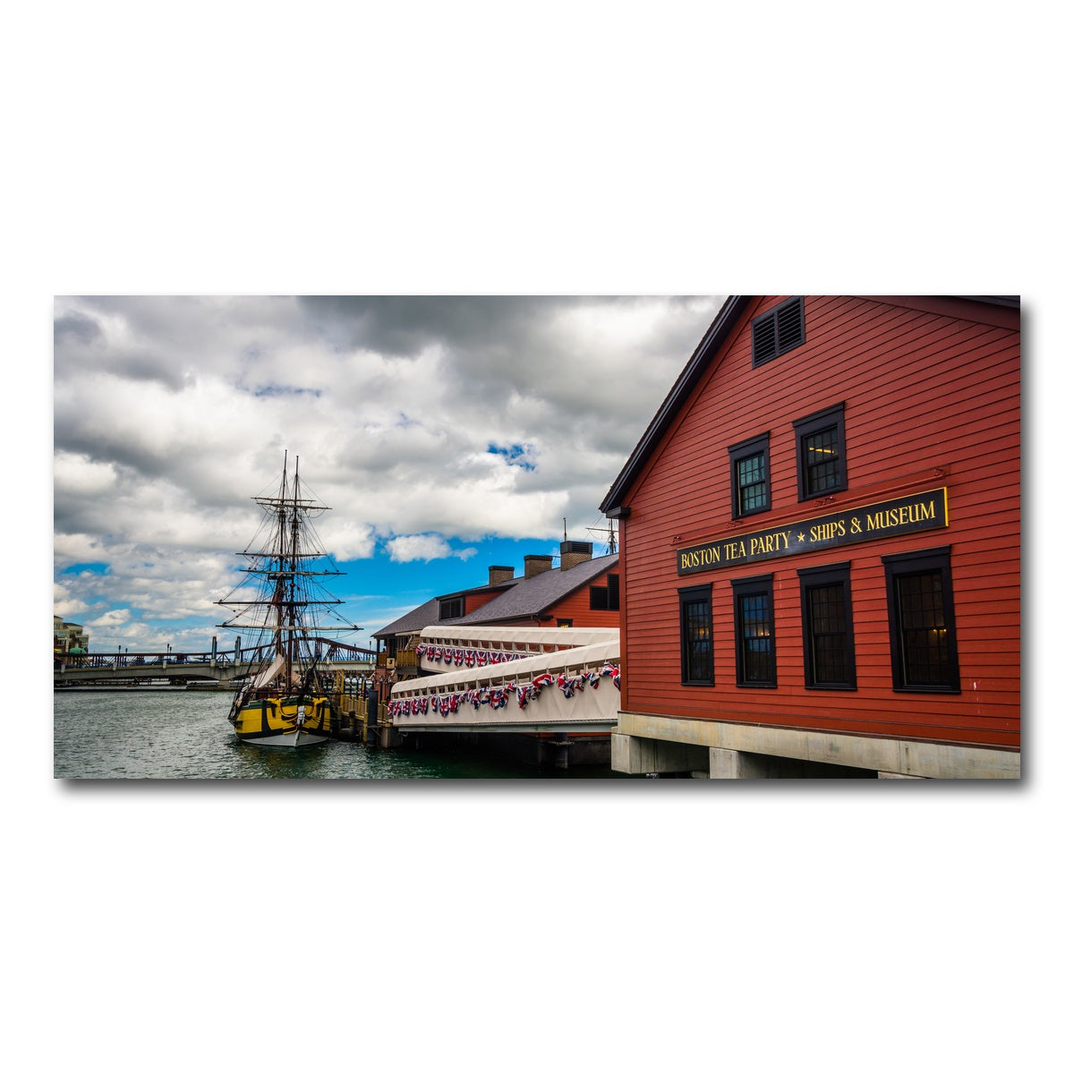 AUTO-MOCKUP WHITE | Boston Tea Party Museum | 1 Piece | Gallery Wrap Canvas | group=2x1