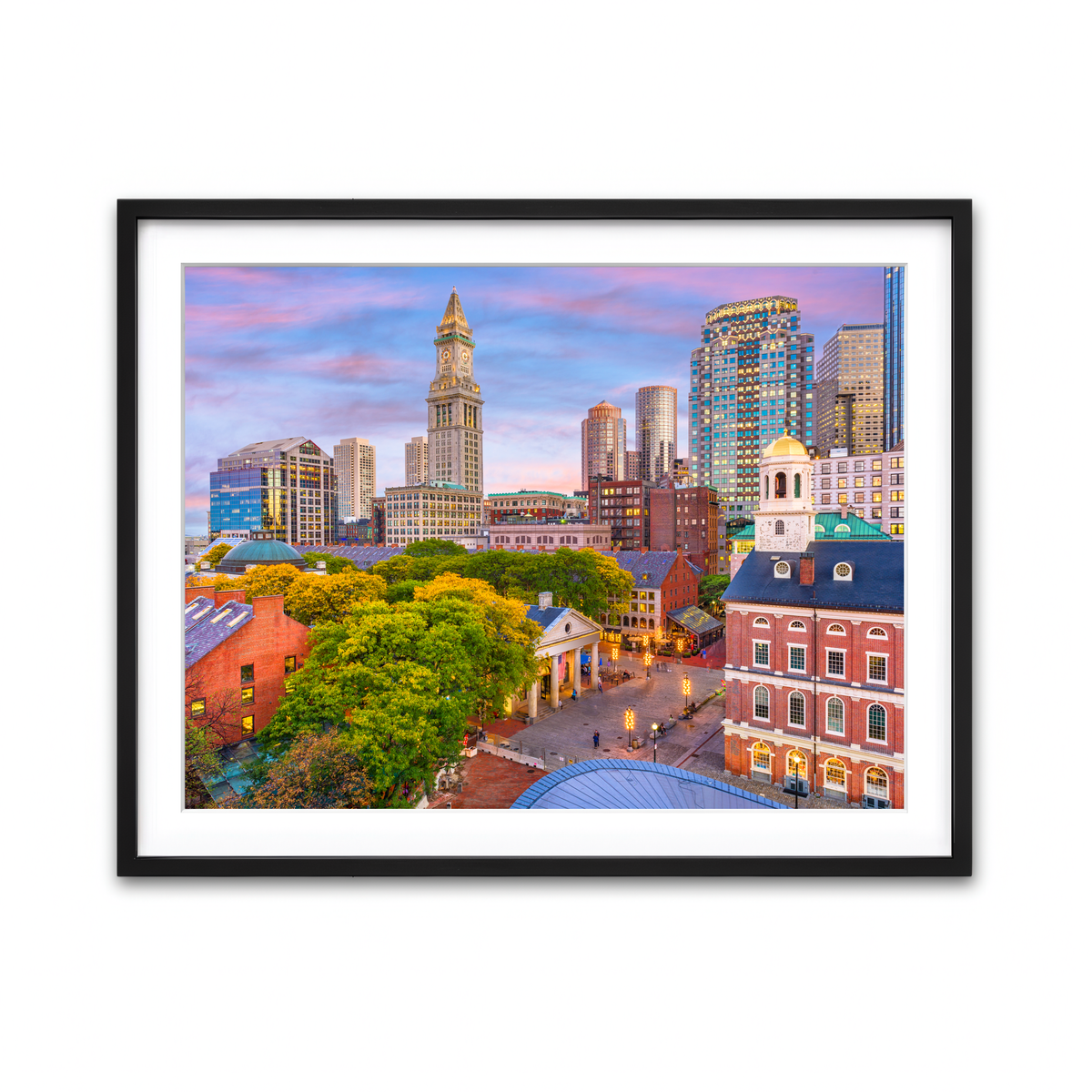 Framed Print 4x3 Black