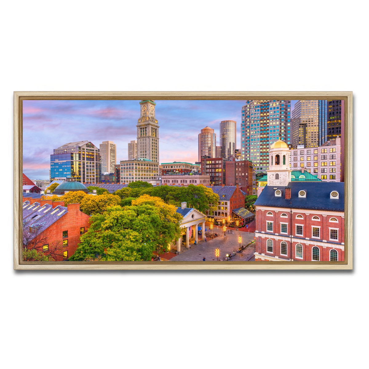 AUTO-MOCKUP WHITE | Boston | 1 Piece | Natural Framed Canvas | group=2x1
