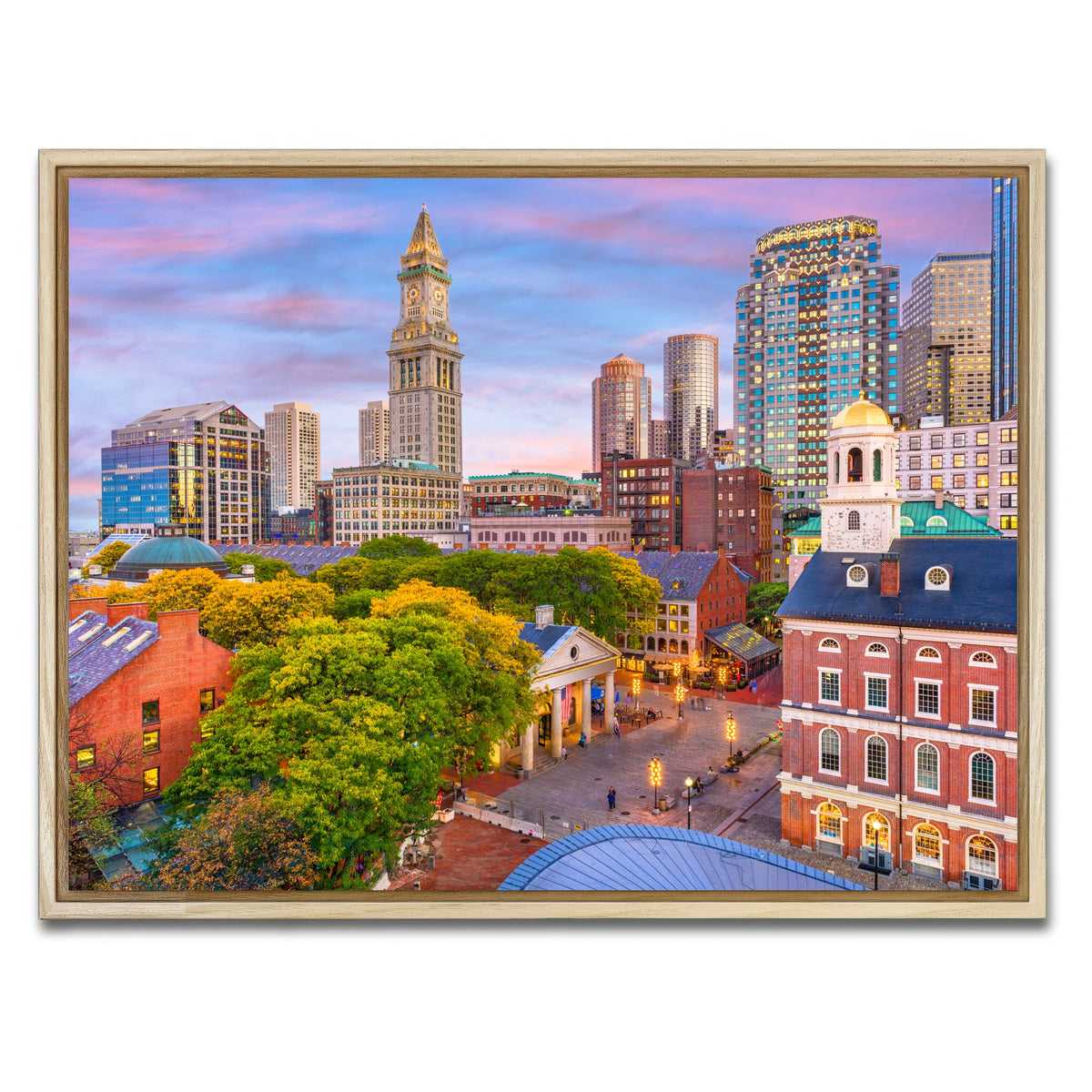 AUTO-MOCKUP WHITE | Boston | 1 Piece | Natural Framed Canvas | group=4x3