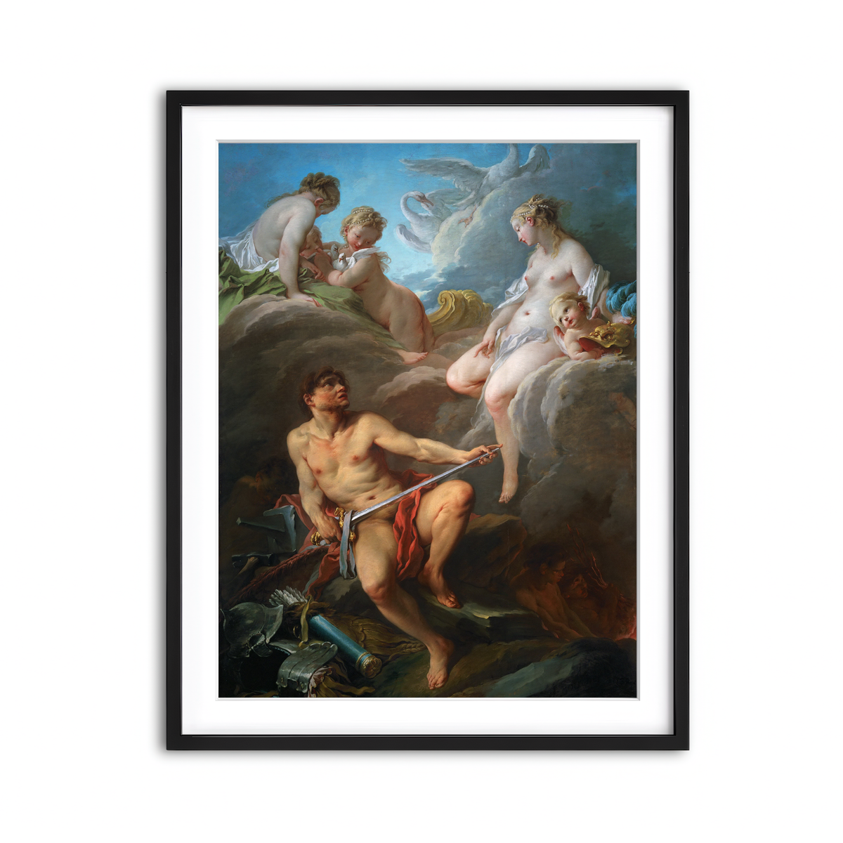 Framed Print 3x4 Black