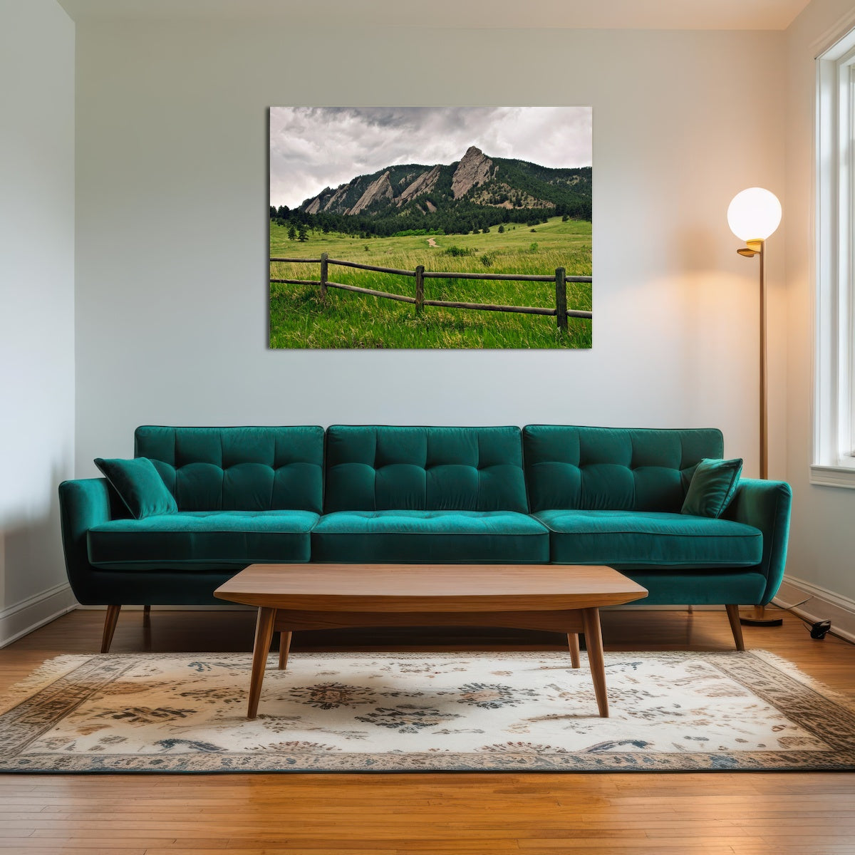 AUTO-MOCKUP ROOM | Boulder Flatirons