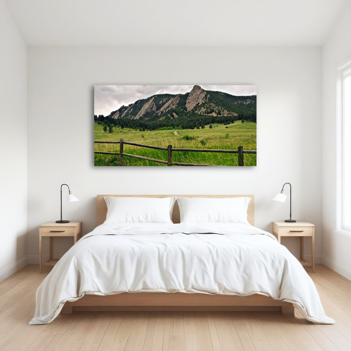 AUTO-MOCKUP ROOM | Boulder Flatirons