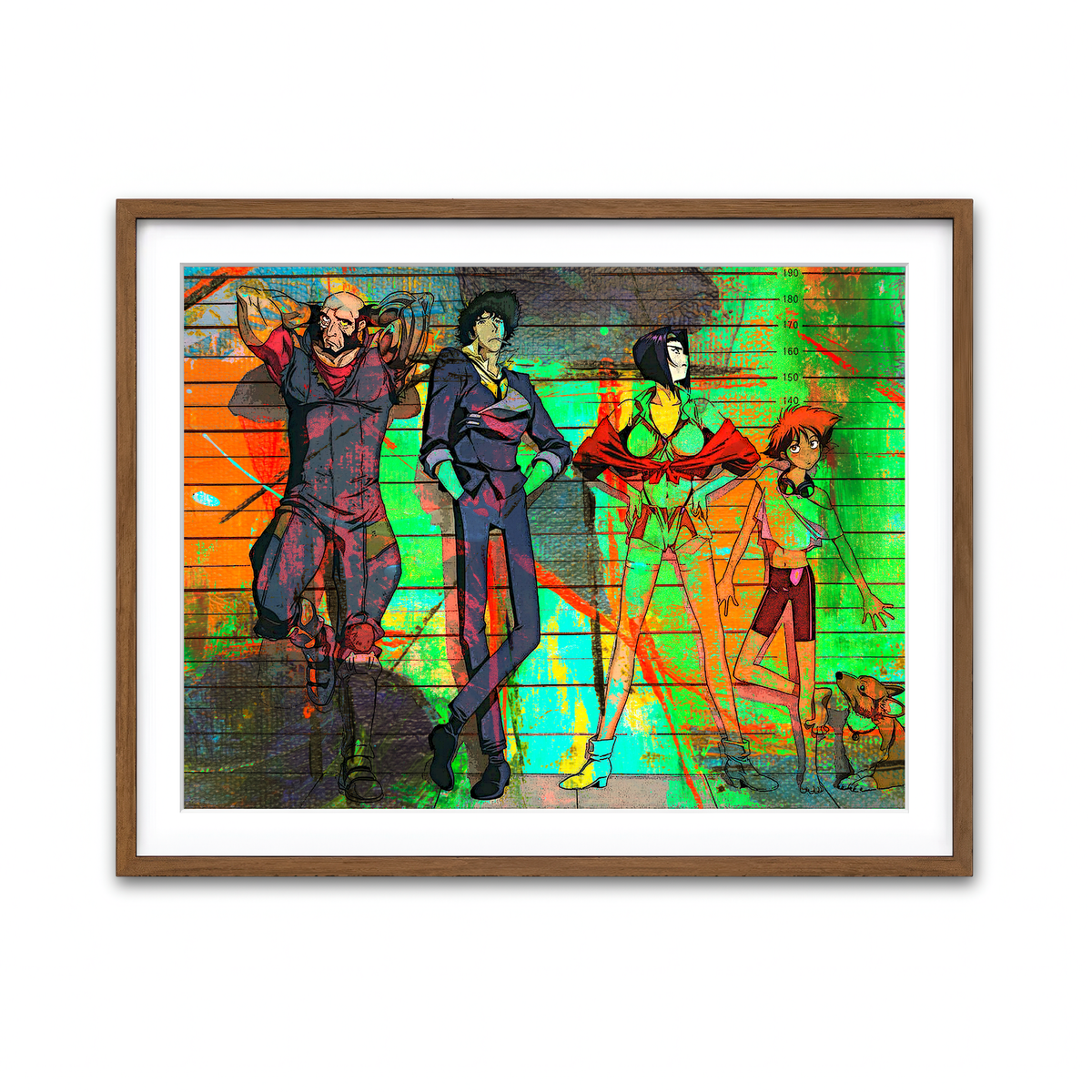 Framed Print 4x3 Walnut