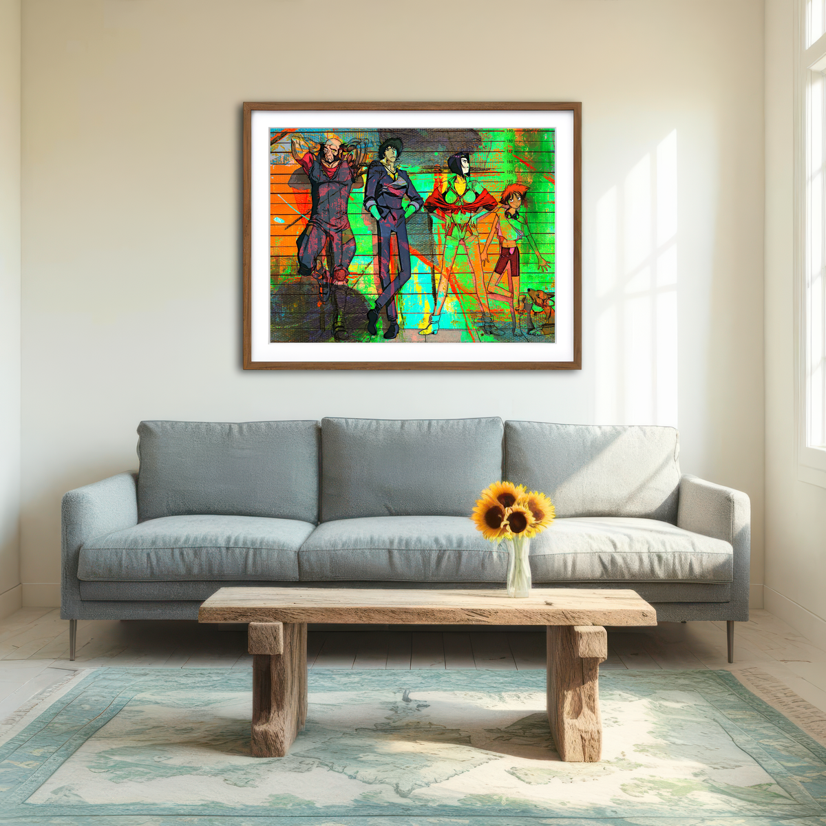 AUTO-MOCKUP ROOM | Bounty Hunters Wall Art