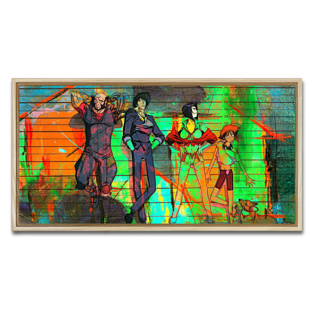 AUTO-MOCKUP WHITE | Bounty Hunters | 1 Piece | Natural Framed Canvas | group=2x1