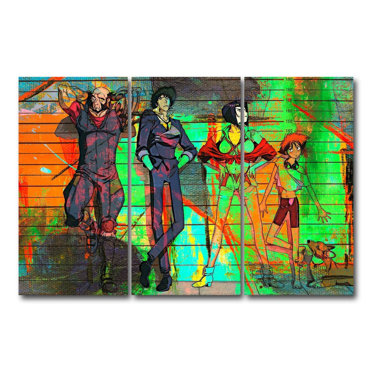 AUTO-MOCKUP WHITE | Bounty Hunters | 3 Piece | Gallery Wrap Canvas | group=12x24