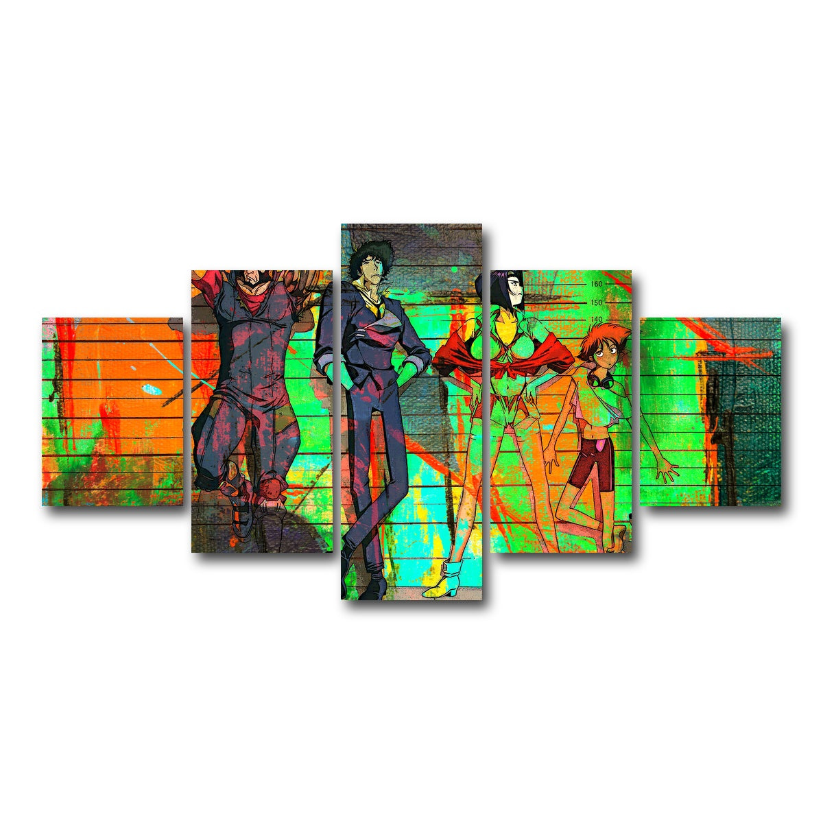 AUTO-MOCKUP WHITE | Bounty Hunters | 5 Piece | Gallery Wrap Canvas | group=5_short