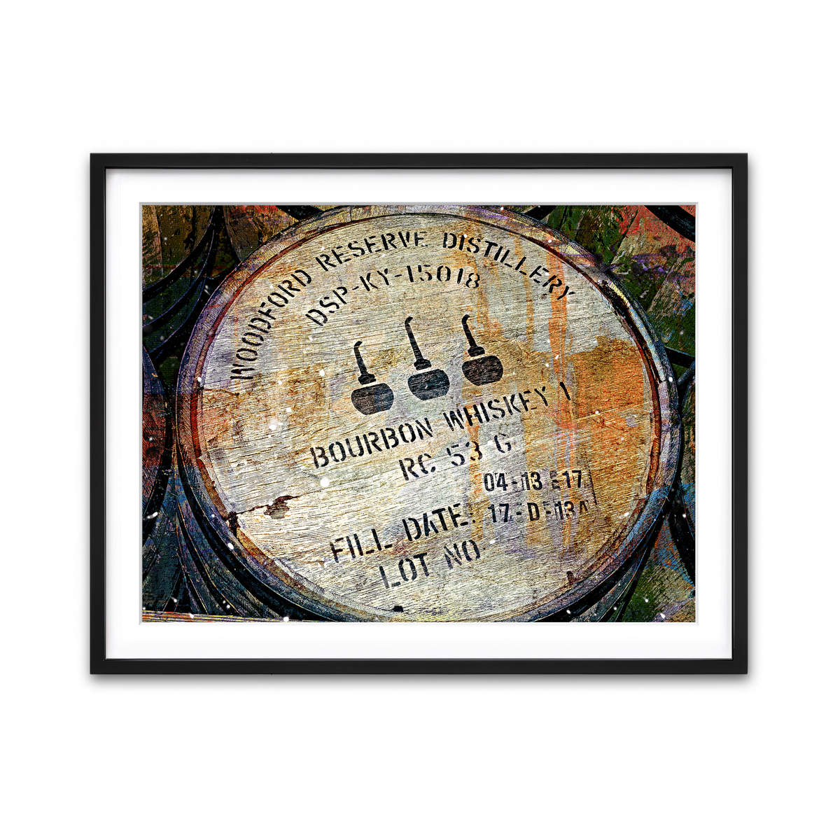 Framed Print 4x3 Black