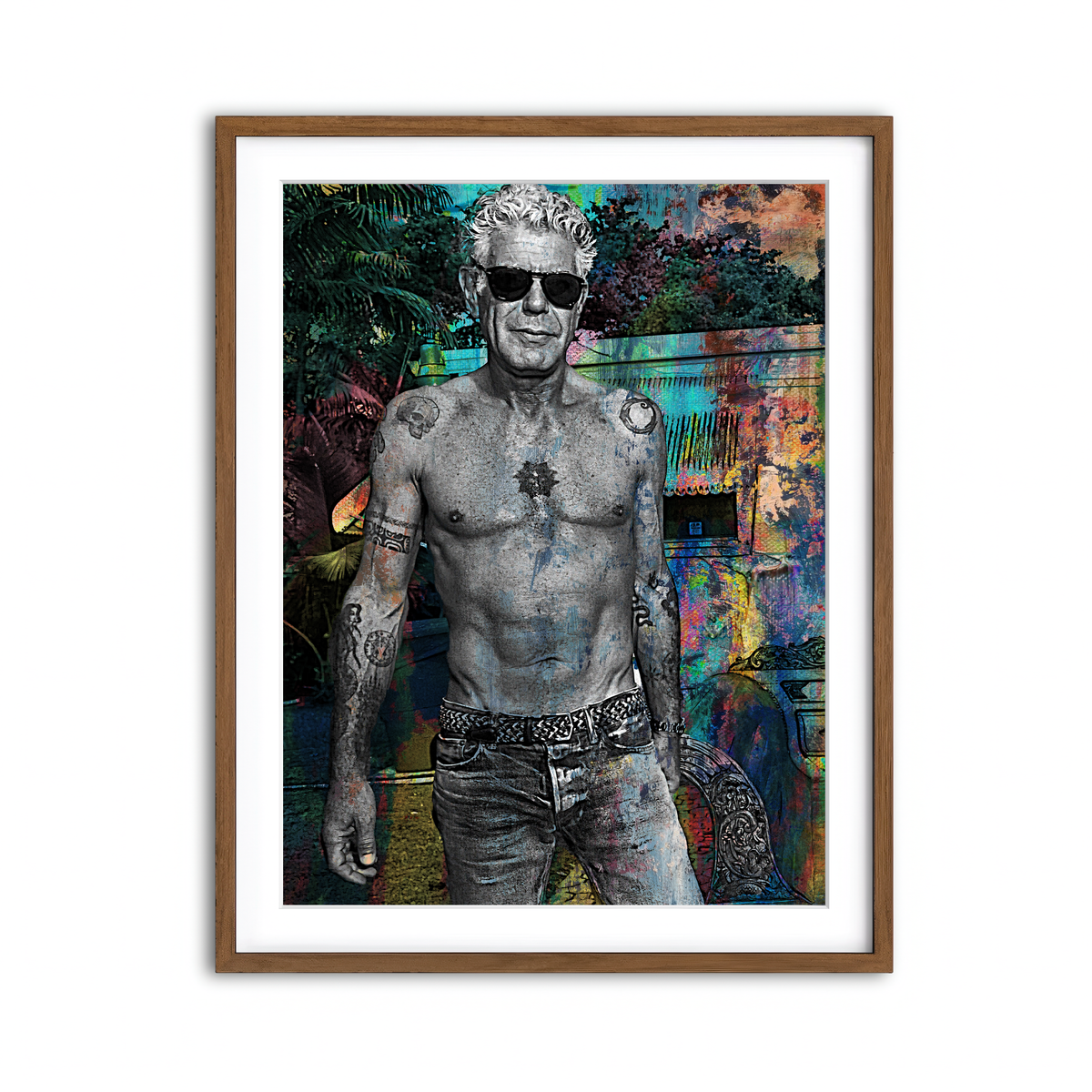 Framed Print 3x4 Walnut