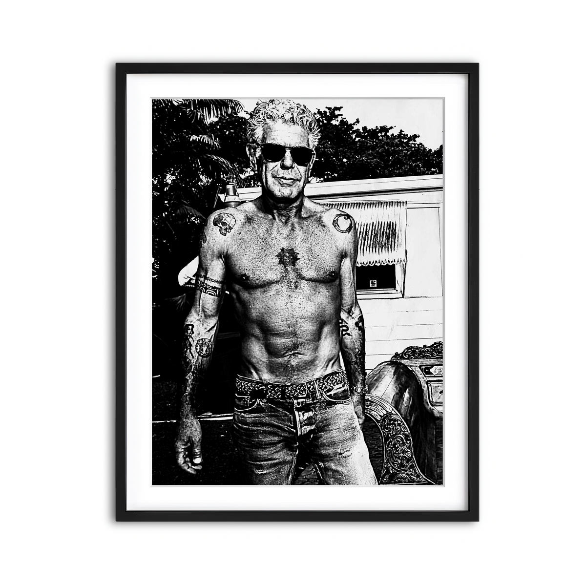 Framed Print 3x4 Black