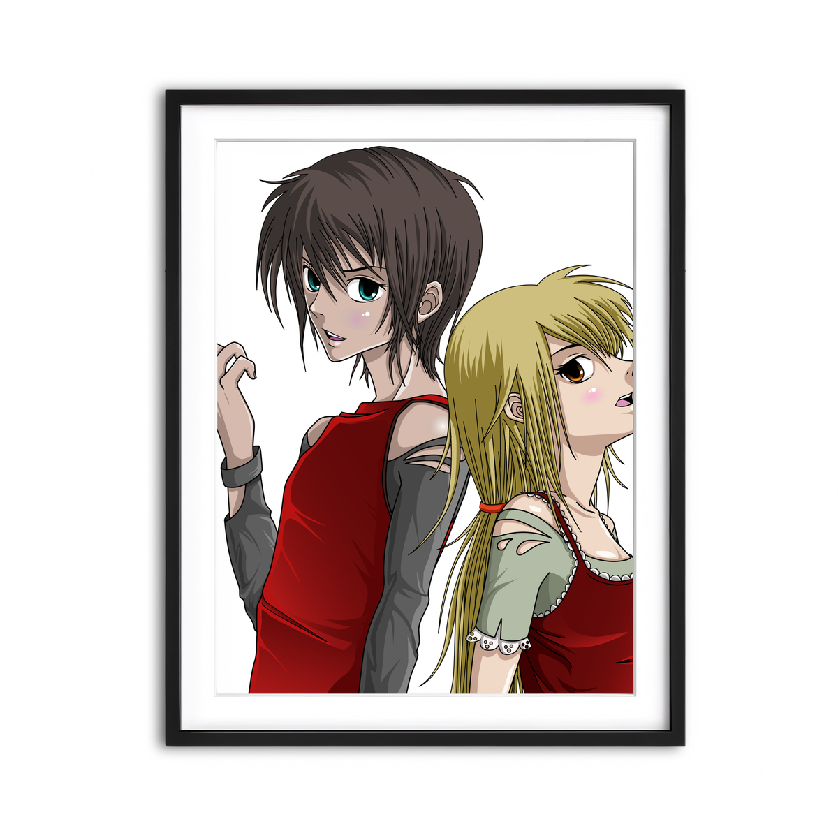 Framed Print 3x4 Black