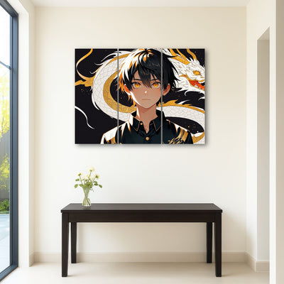 AUTO-MOCKUP ROOM | Boy with Dragon