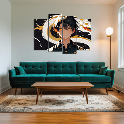 AUTO-MOCKUP ROOM | Boy with Dragon