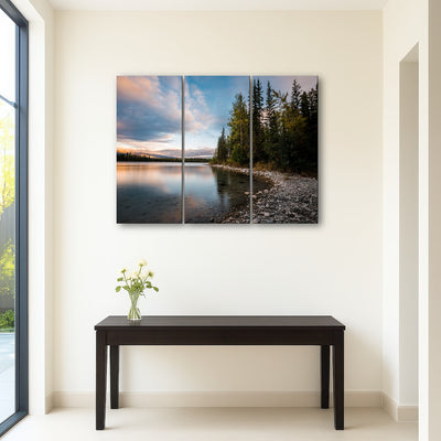 AUTO-MOCKUP ROOM | Boya Lake Sunset