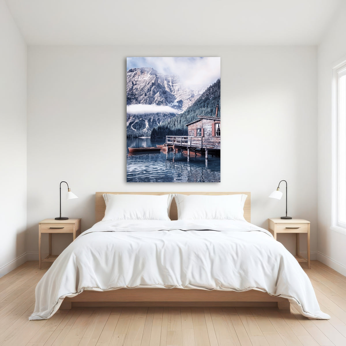 AUTO-MOCKUP ROOM | Braies Lake
