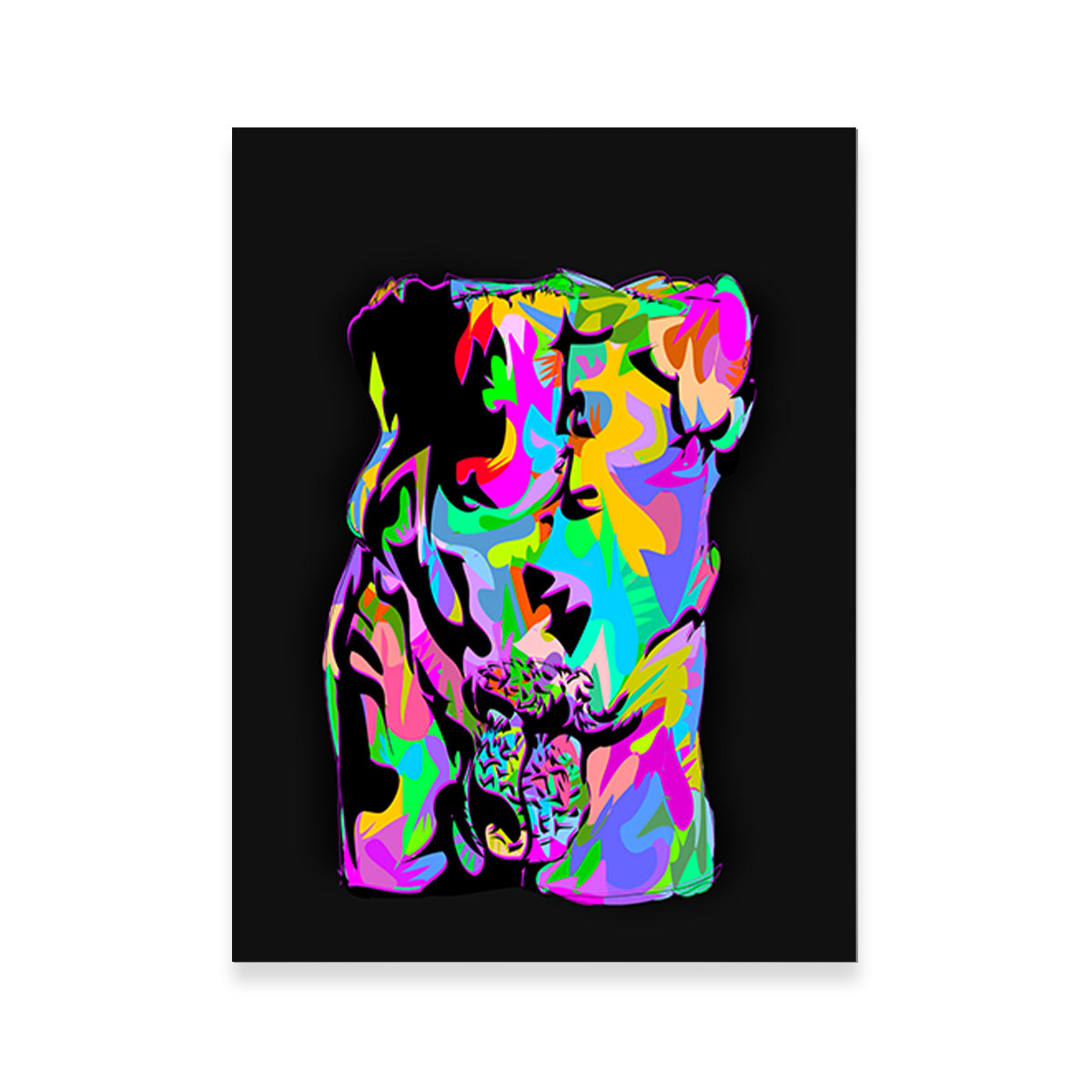 Brain Penis Wall Art