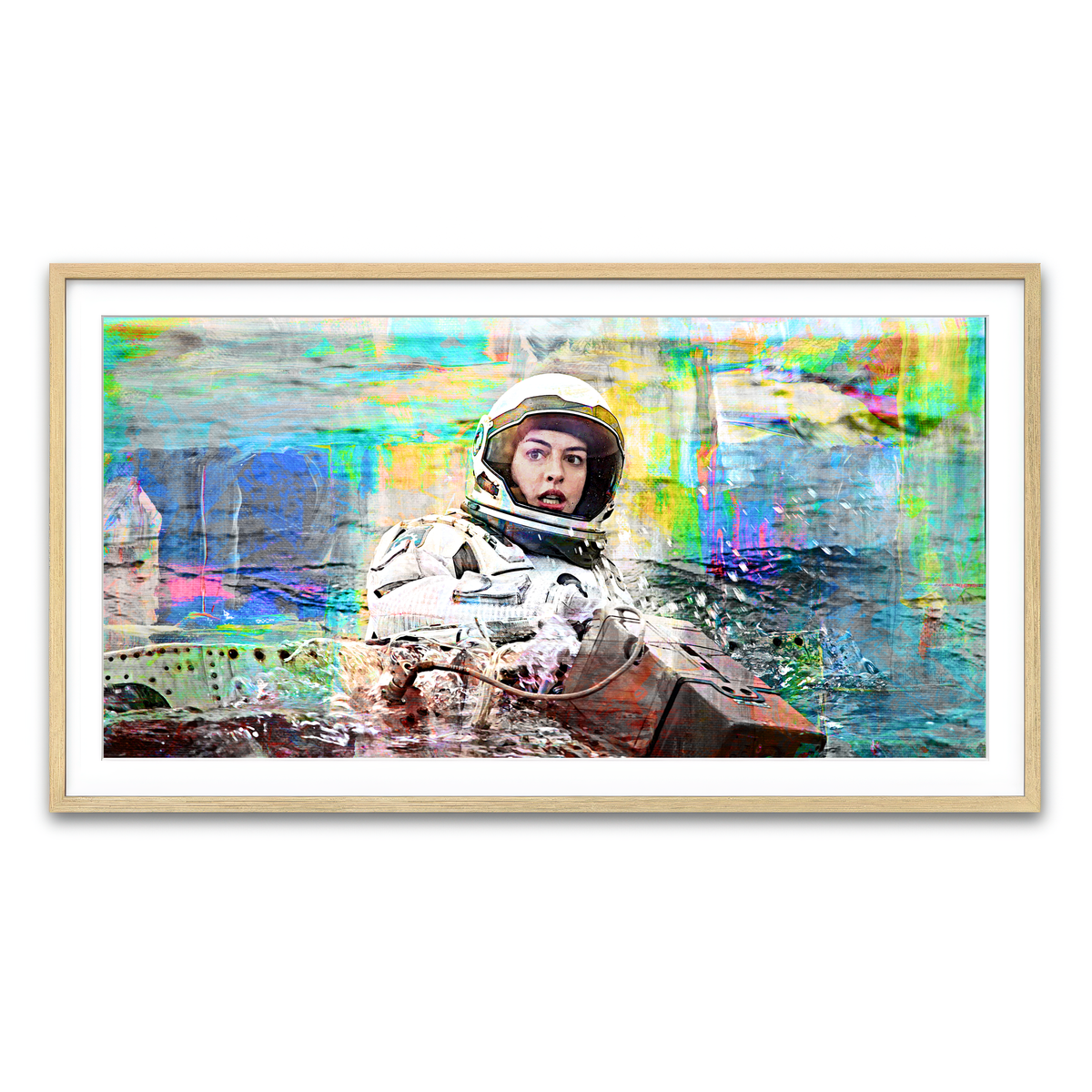 Framed Print 2x1 Natural