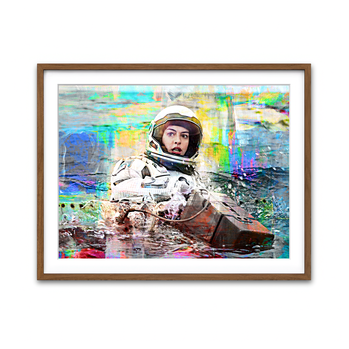 Framed Print 4x3 Walnut