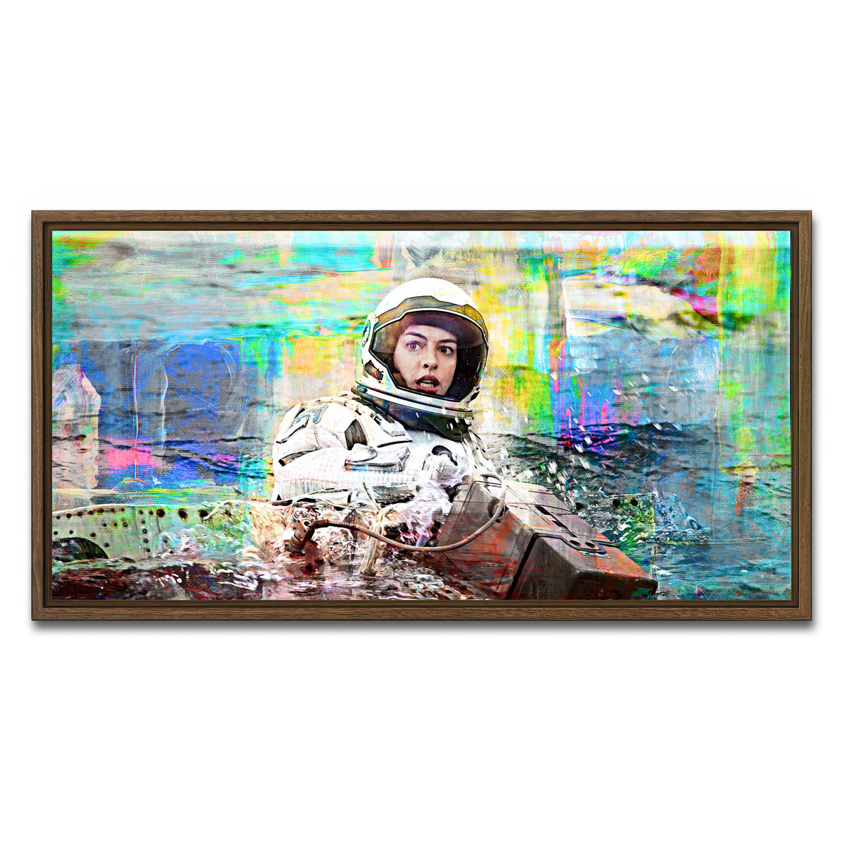 AUTO-MOCKUP WHITE | Brand | 1 Piece | Walnut Framed Canvas | group=2x1