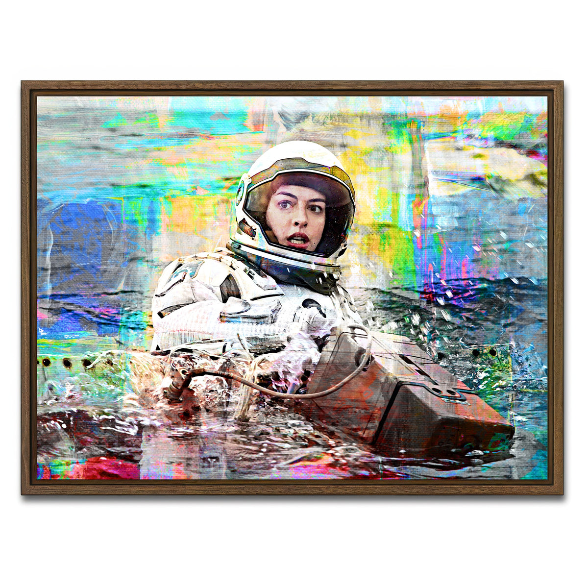 AUTO-MOCKUP WHITE | Brand | 1 Piece | Walnut Framed Canvas | group=4x3