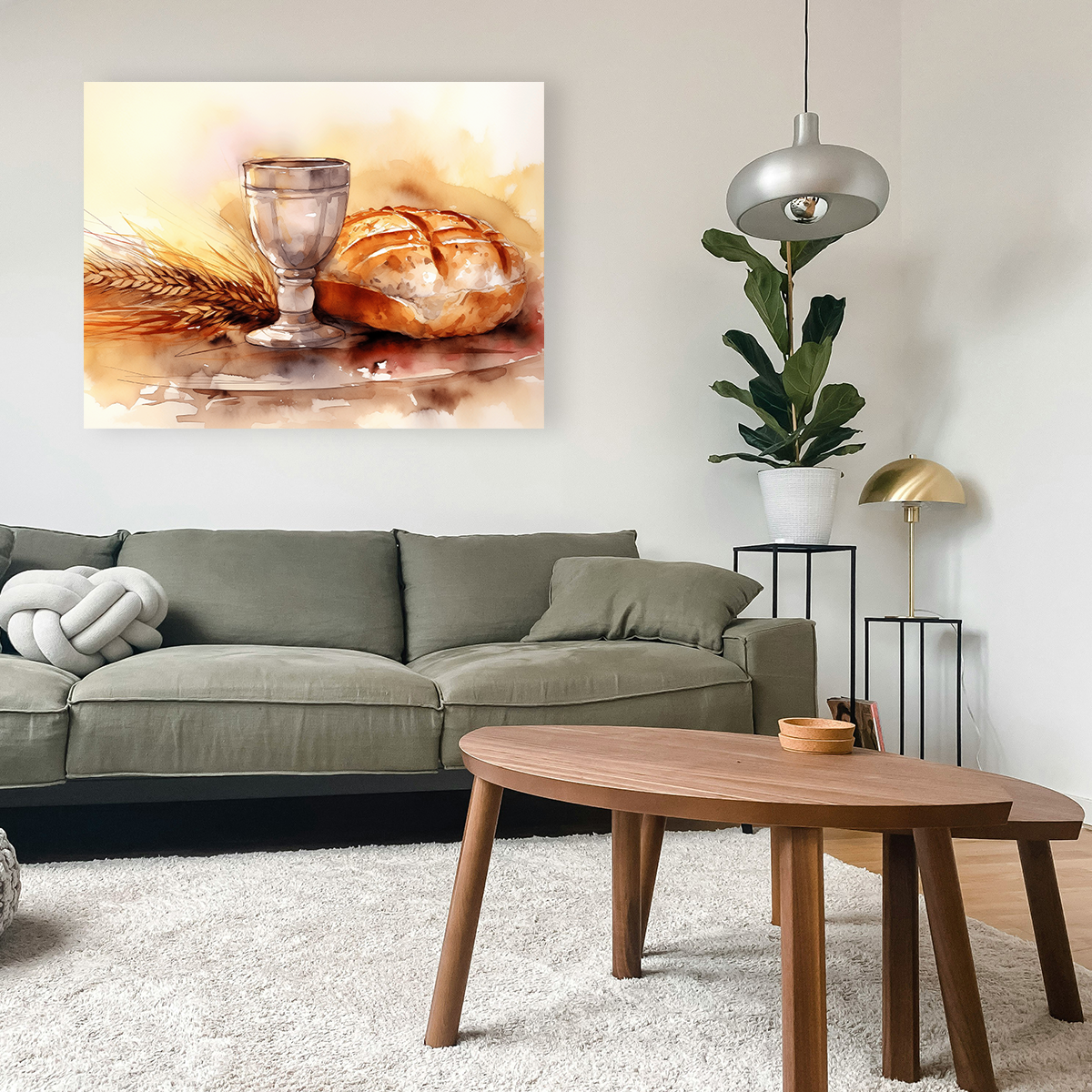 Bread & Wine Wall Art